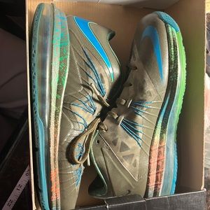 Men's Nike Air Max LeBron 10 Low Swamp Thing 2013